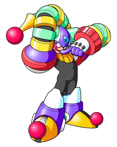 mega man clown man.